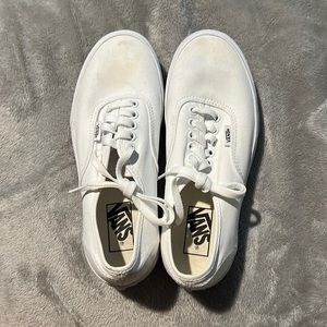 White Vans lightly used